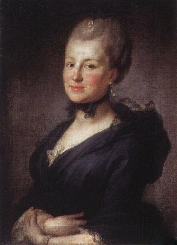 Stefano Torelli Portrait of Anastasia Ivanovna Sokolova, wife of Josede Ribas Germany oil painting art